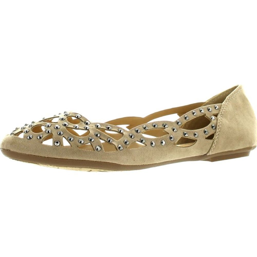 Luo Luo Dora Beige Womens flats-shoes 5 NEW